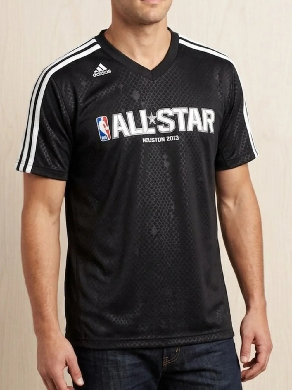 Adidas NBA All-Star Game 2013 Houston Shooting Shirt Men’s Size M Black
